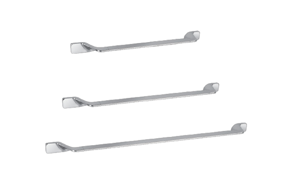 Twist single towel rail 400/600/900 (Each) (7174176931991)