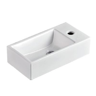 Compact White Basin L/H 200 x 405 (7123023495319)