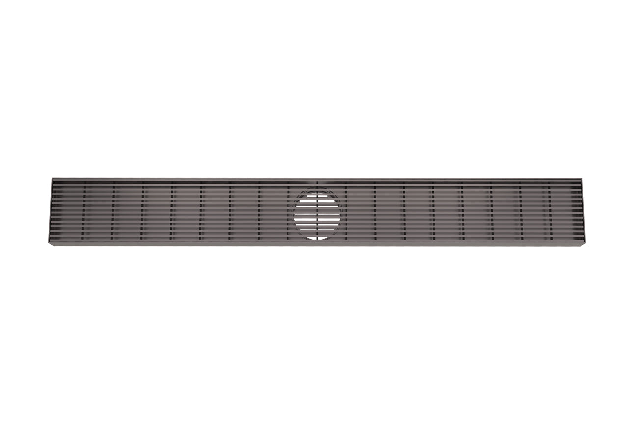 Linsol 800 Heelguard Channel Grate Gun Metal (7194330235031)