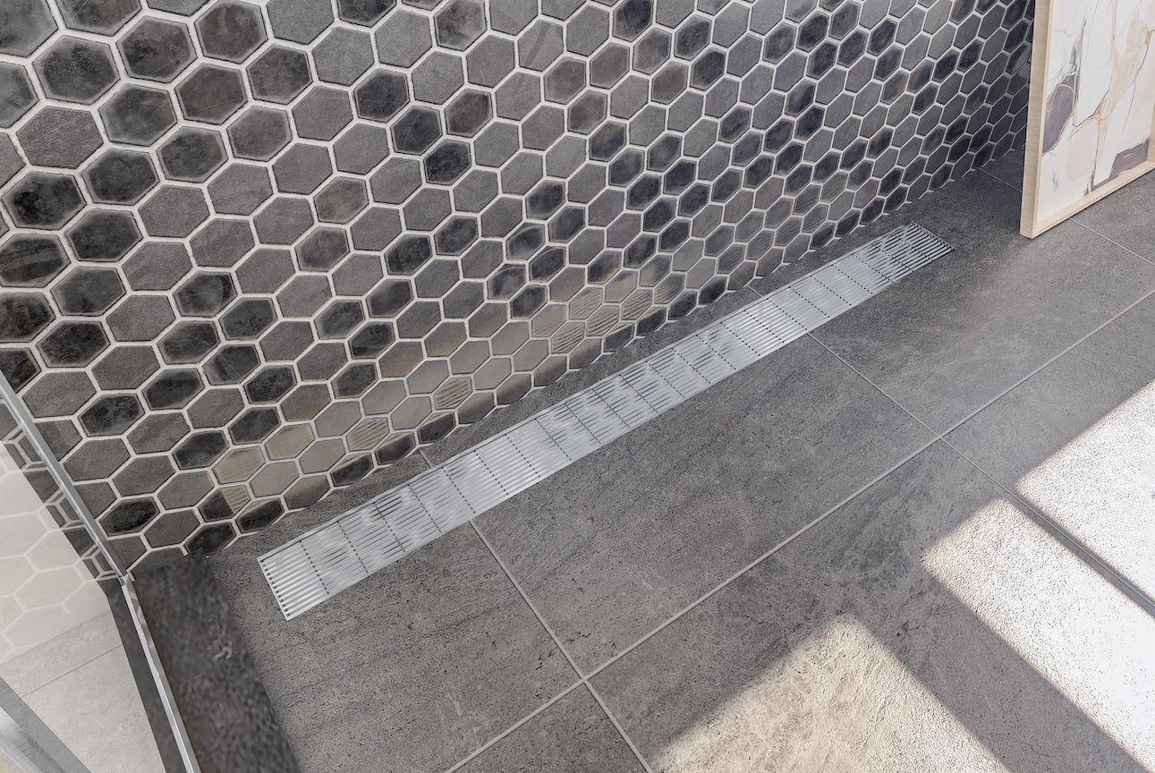 Linsol 1200 Heelguard Channel Grate Brushed Stainless (7194184876183)