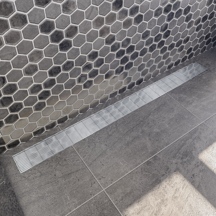 Linsol 1200 Heelguard Channel Grate Brushed Stainless (7194184876183)