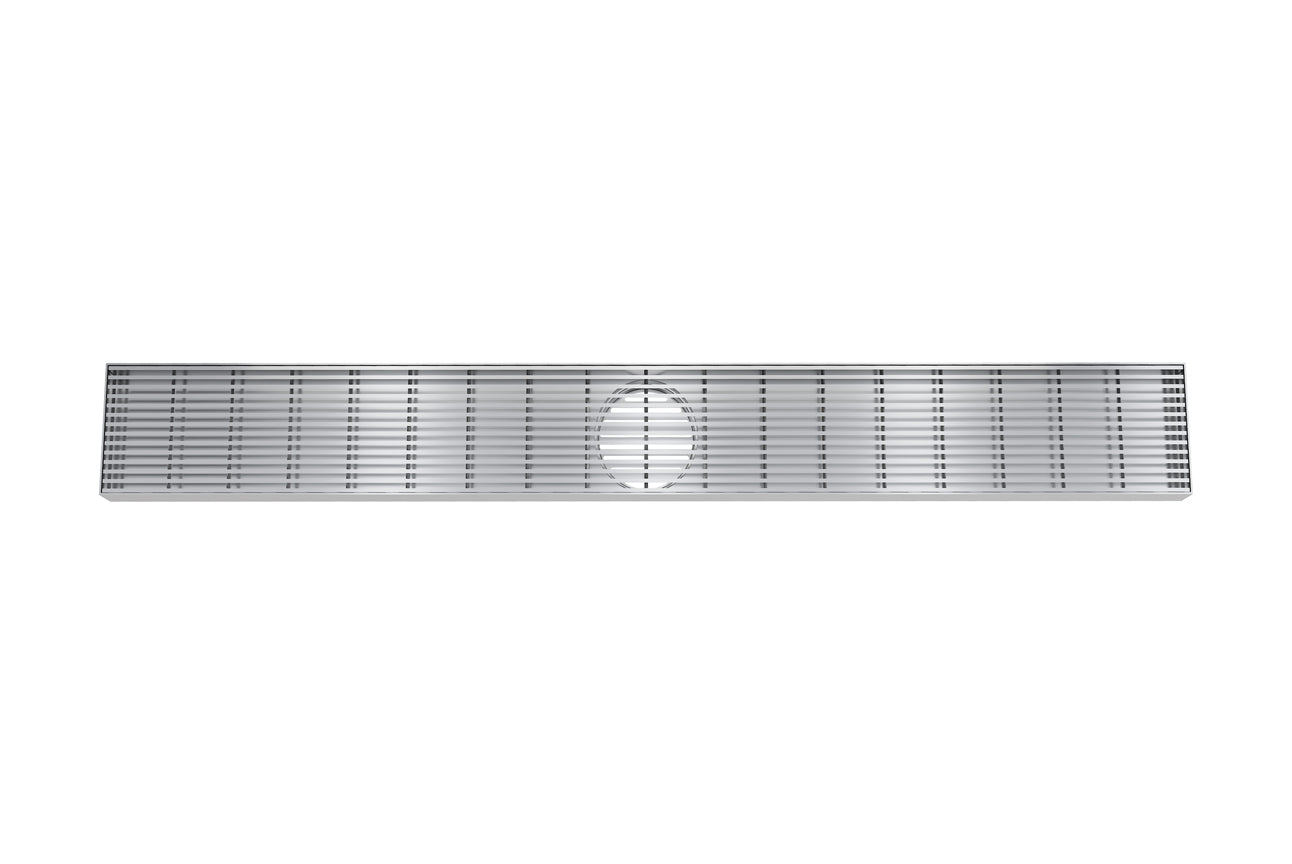 Linsol 800 Heelguard Channel Grate Brushed Stainless (7194314178711)