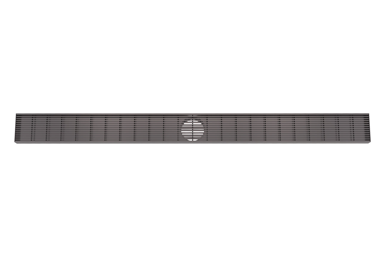 Linsol 900 Heelguard Channel Grate Gun Metal (7196433875095)