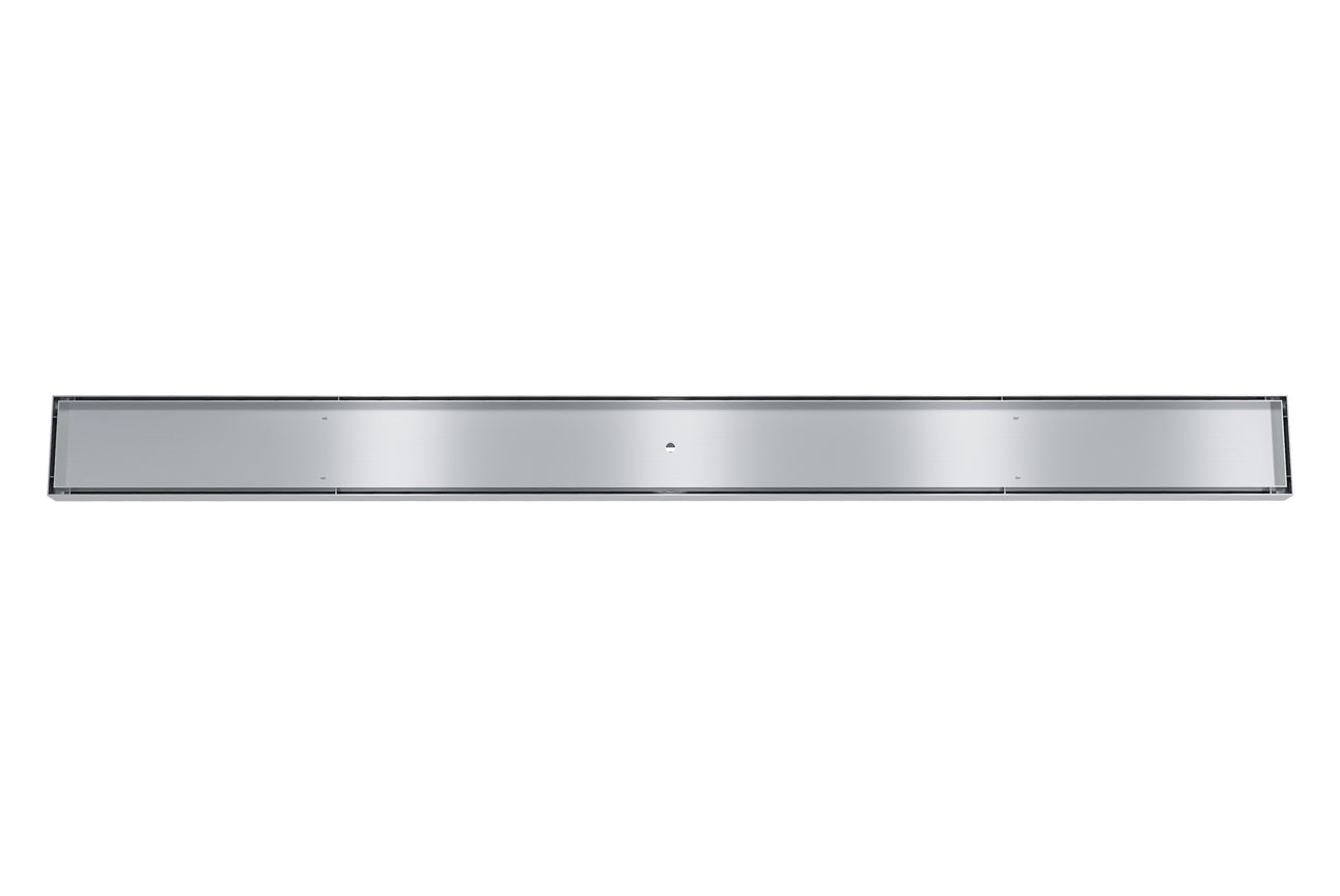Linsol 1200 Tile Insert Channel Grate Brushed Stainless (7194262175895)