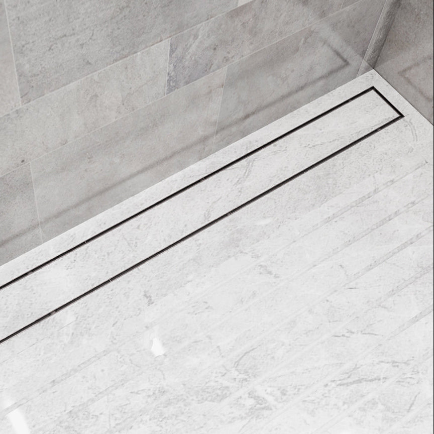 Linsol 1200 Tile Insert Channel Grate Gun Metal (7194268663959)