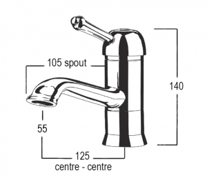 CB Ideal Roulette Basin Mixer