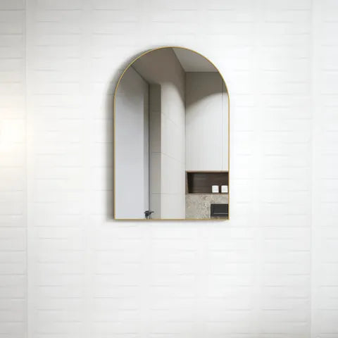 Otti Archie Metal Framed Mirror 900x600mm