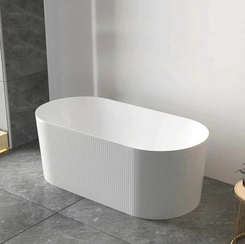 Otti Noosa 1700mm Freestanding Bath White