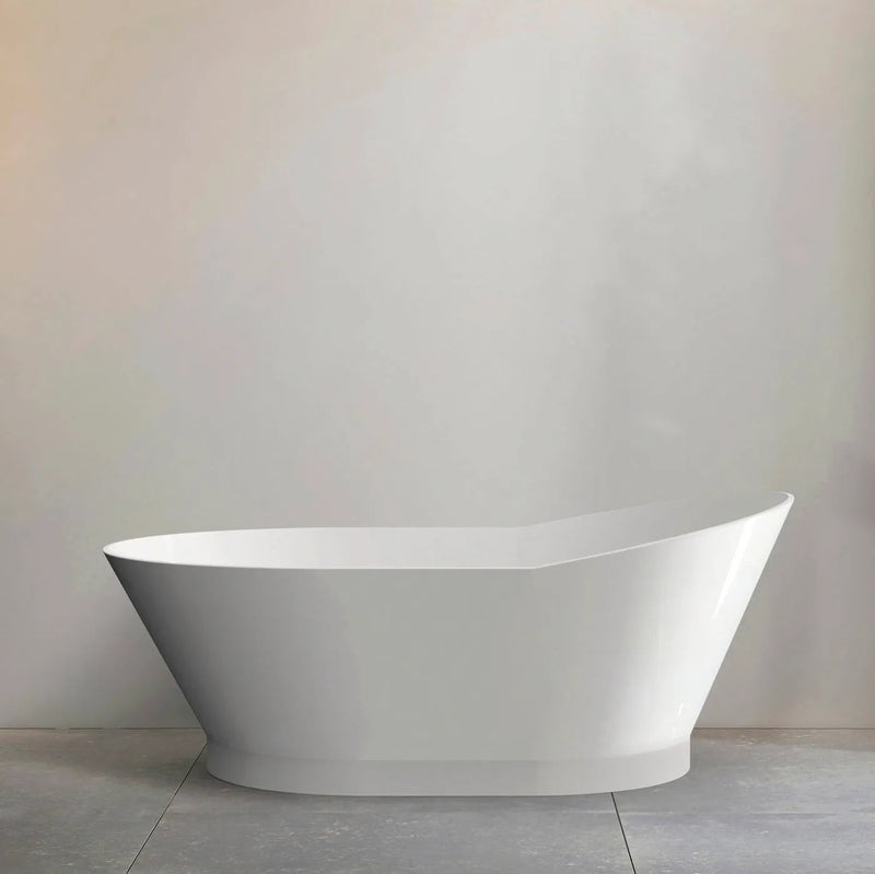 Otti London 1700mm Freestanding Bath  Gloss White