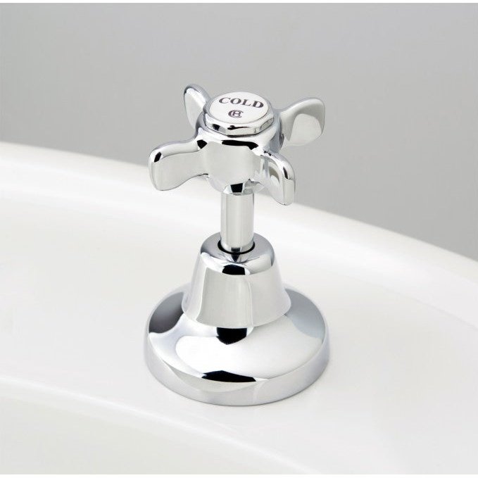 Traditional bathroom Basin Top Assembly taps