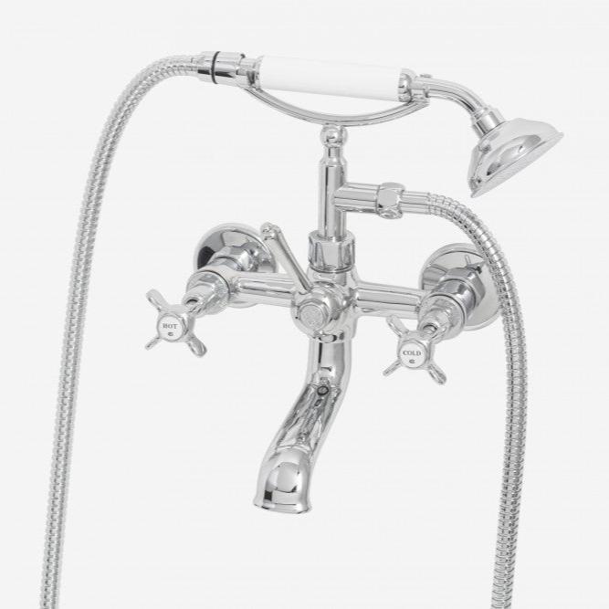 CB Ideal Heritage Bath Spout / Hand removable hand  Shower With Diverter