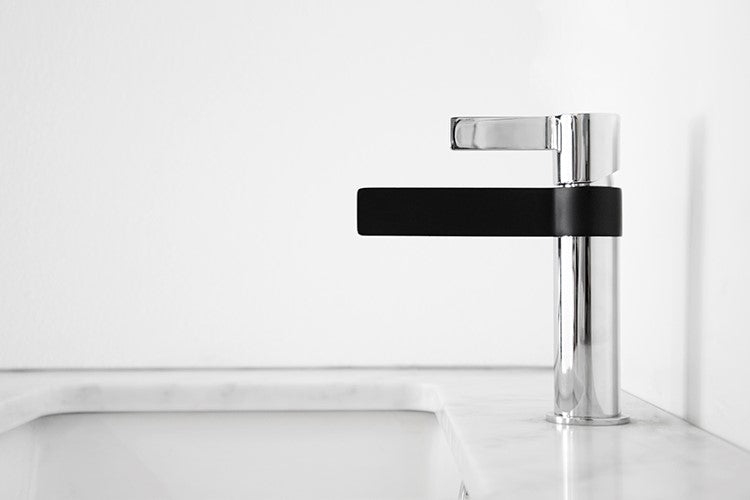 ADP Martini Basin Mixer Chrome & Matte Black