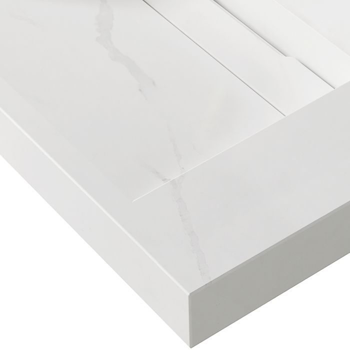 Otti Moonlight Wall Hung Matte White Basin 900x460