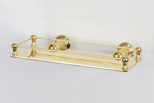CB Ideal Roulette Solid Brass Shower Shelf With Rail