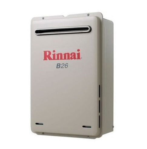 Rinnai B26 Continuous Flow NG Hot Water Unit <span class="deliveredinstalled"></span>