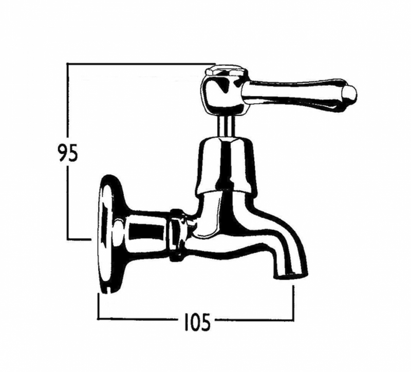 CB Ideal Roulette Lever Bib Cock