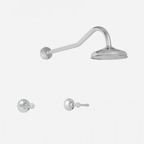 CB Ideal Roulette Lever Gooseneck Shower Set