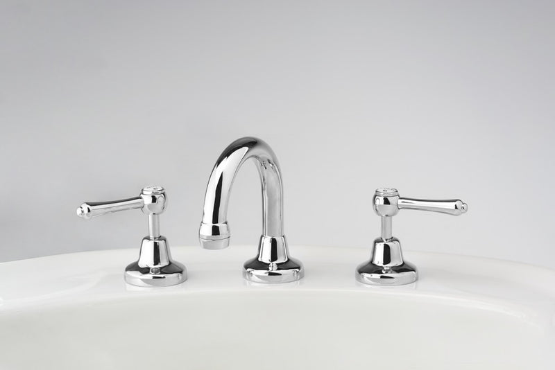 CB Ideal Roulette Lever Basin Set With Fixed Gooseneck Outlet