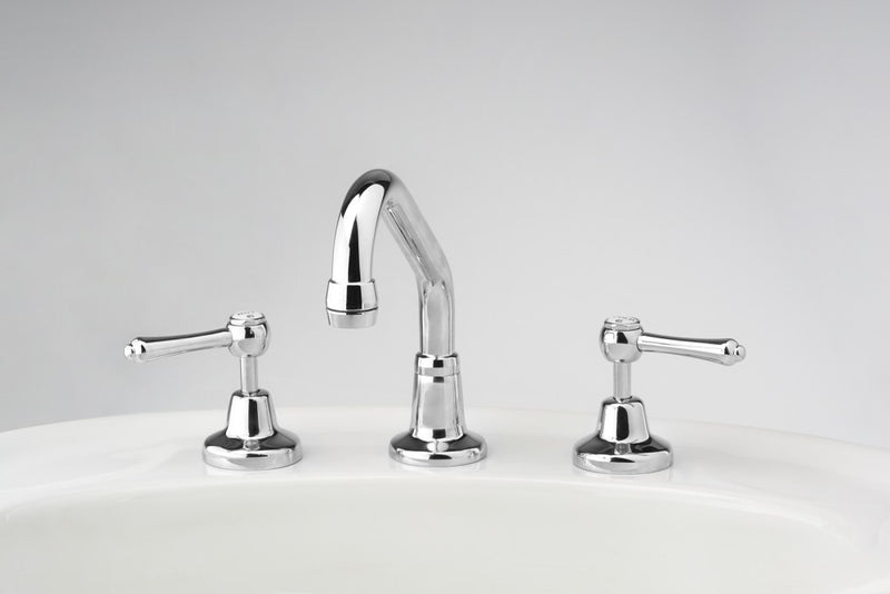 CB Ideal Roulette Lever Basin Set With Swivel Upswept Outlet