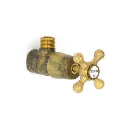 traditional hot and cold Cistern Cock tap 
