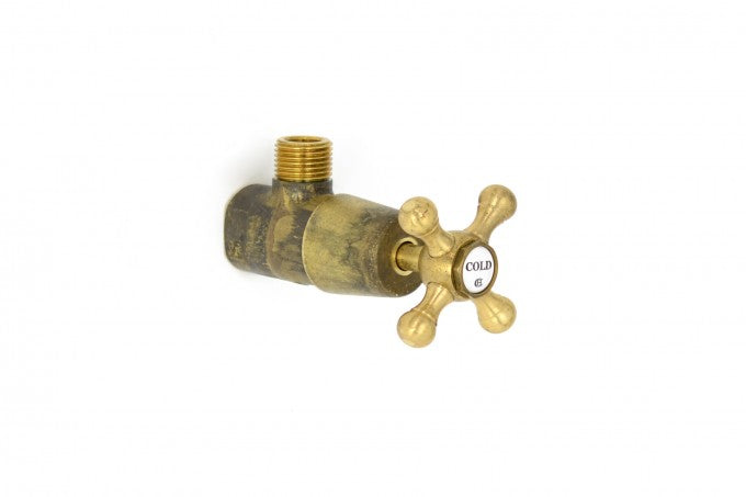 traditional hot and cold Cistern Cock tap 
