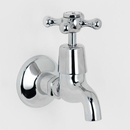 traditional hot and cold fixed bathroom wall taps 