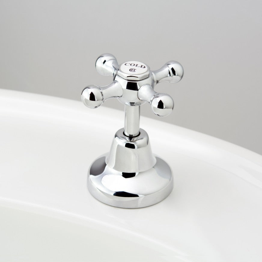 australian made traditional hot and cold bathroom Basin Top Assembly tap