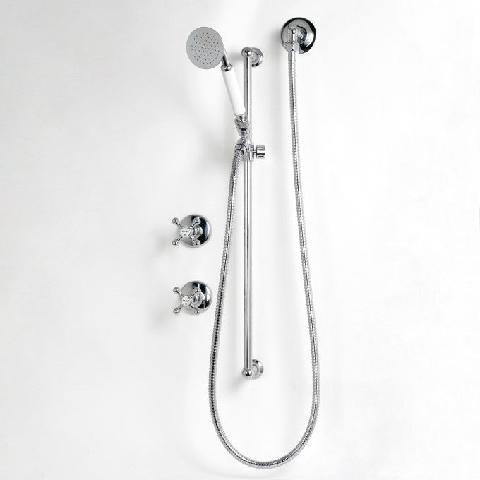 antique vintage shower set