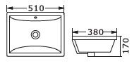 Under Basin Square 510 x 380 x 170 (7124412137623)